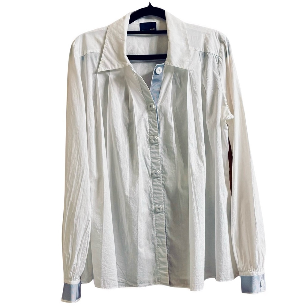 Fendi White shirt Size medium